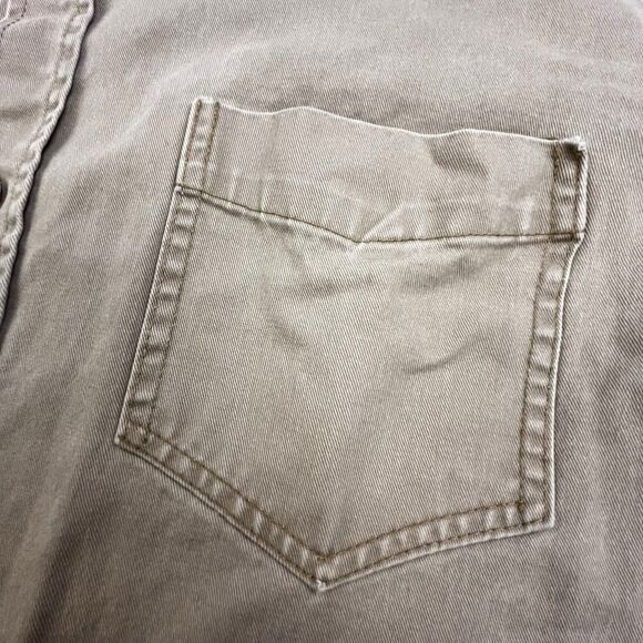 Vintage TreBark Hunting Shirt 2XL Tan Camo Long Sleeve Button Down Lynch Outdoor - Picture 5 of 11